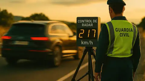 El helicóptero de la DGT caza a un conductor a 217 km/h en Málaga… y tenemos el vídeo Radar a 217 km/h