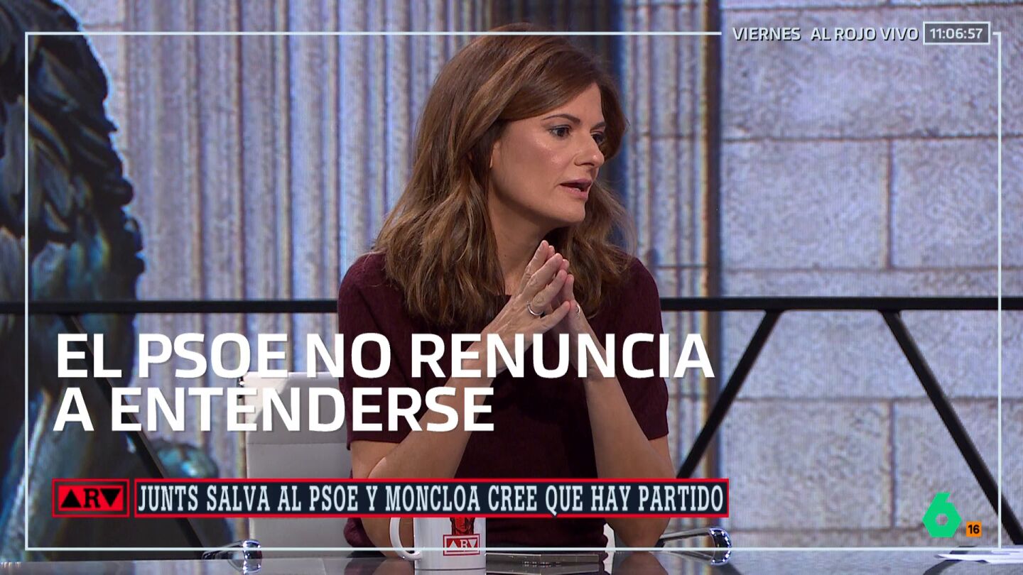 Pilar G&oacute;mez asegura que "no parece" que Junts haya "roto" con S&aacute;nchez: "La t&oacute;nica a partir de ahora ser&aacute; la de dar una de cal y otra de arena"