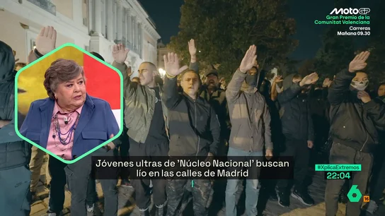 Cristina Almeida, sobre los neonazis que se manifestaron en Madrid Cristina Almeida, sobre los neonazis que se manifestaron en Madrid