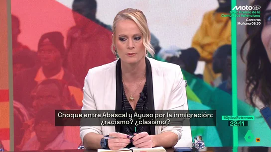 Zaida Cantera, a Ayuso tras sus declaraciones sobre los inmigrantes: "No están aqui para servirnos" Zaida Cantera, a Ayuso tras sus declaraciones sobre los inmigrantes: "No están aqui para servirnos"