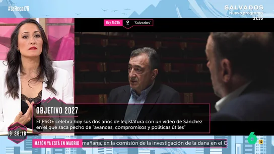 Ana Martín, tajante con el Gobierno de Sánchez: "Lleva toda la legislatura viviendo 30 escaños por encima de sus posibilidades" Ana Martín, tajante con el Gobierno de Sánchez: "Lleva toda la legislatura viviendo 30 escaños por encima de sus posibilidades"