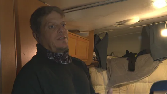 David, quien vive en una autocaravana David, quien vive en una autocaravana