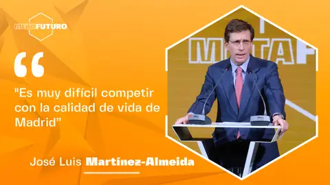 Martínez-Almeida, en Metafuturo Martínez-Almeida, en Metafuturo