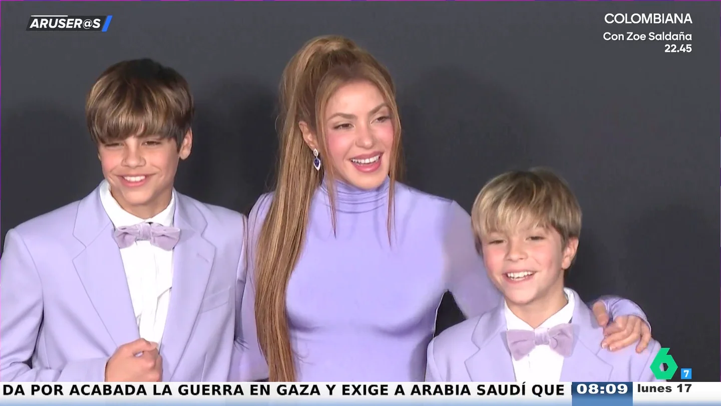 Alfonso Arús, tras ver a Milan y Sasha posar a juego con Shakira: "Los niños son muy Piqué" Alfonso Arús, tras ver a Milan y Sasha posar a juego con Shakira: "Los niños son muy Piqué"