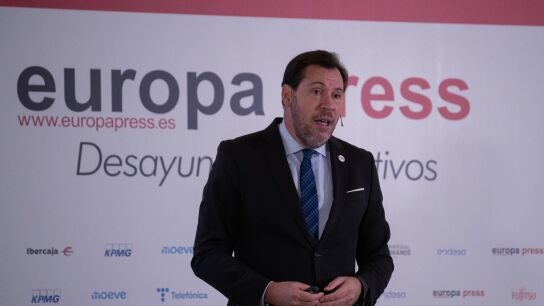 El ministro de Transportes, &Oacute;scar Puente