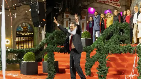 Abel Caballero, alcalde de Vigo, enciende las luces de Navidad de la ciudad Abel Caballero, alcalde de Vigo, enciende las luces de Navidad de la ciudad