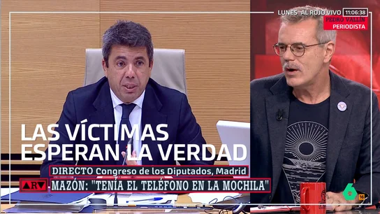 Pedro Vallín, sobre la comparecencia de Mazón en el Congreso: "Es ya un personaje amortizado que va a dar para escribir un tratado sobre la mentira" Pedro Vallín, sobre la comparecencia de Mazón en el Congreso: "Es ya un personaje amortizado que va a dar para escribir un tratado sobre la mentira"