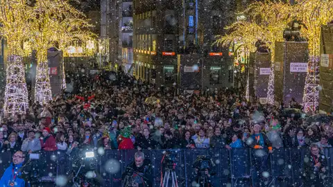 Vigo enciende sus luces de Navidad Vigo enciende sus luces de Navidad