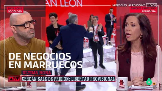 Ángeles Caballero analiza el caso Santos Cerdán: "Cuando estás haciendo algo ilícito, es fundamental ser discreto" Ángeles Caballero analiza el caso Santos Cerdán: "Cuando estás haciendo algo ilícito, es fundamental ser discreto"