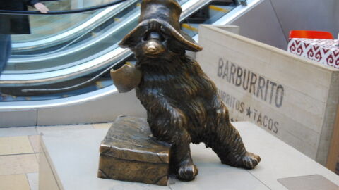 Paddington en la Paddington Station