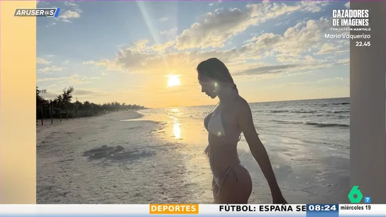 El vídeo de Ester Expósito en México: así disfruta de las playas de Yucatán Ester Expósito