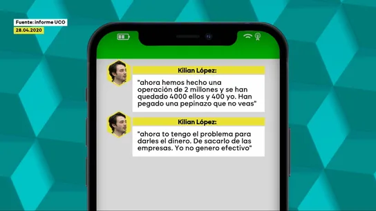 El chat del "pepinazo" con las mascarillas que salpica al PP de Almería: "Se han quedado 400 ellos y 400 yo" El chat del "pepinazo" con las mascarillas que salpica al PP de Almería: "Se han quedado 400 ellos y 400 yo"