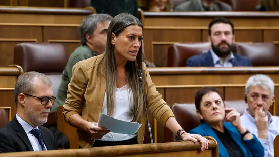 La diputada de Junts Miriam Nogueras en el Congreso. La diputada de Junts Miriam Nogueras en el Congreso.