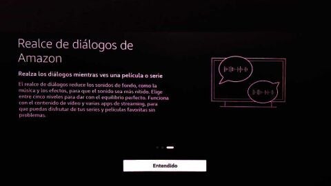Realce de diálogos de Amazon