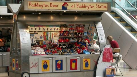 Paddington Bear at Paddington Station