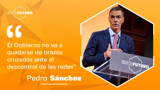 El presidente del Gobierno, Pedro Sánchez, en Metafuturo El presidente del Gobierno, Pedro Sánchez, en Metafuturo