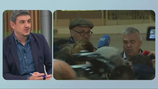 Imagen del periodista Alfonso Pérez Medina durante una intevención en Más Vale Tarde Imagen del periodista Alfonso Pérez Medina durante una intevención en Más Vale Tarde