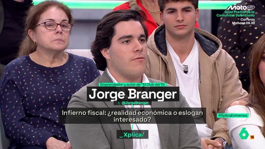 Jorge Branger: "Que Amancio Ortega pague más impuestos, pero no el pequeño autónomo que está empezando un negocio" Jorge Branger: "Que Amancio Ortega pague más impuestos, pero no el pequeño autónomo que está empezando un negocio"