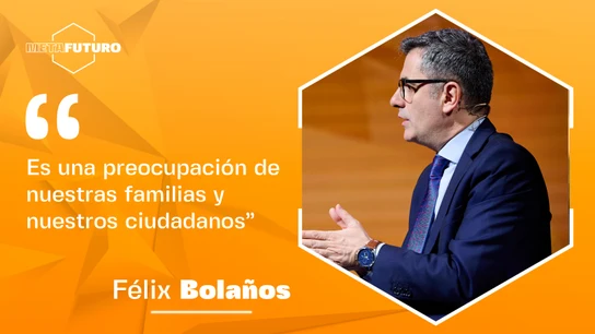 Félix Bolaños, en Metafuturo. Félix Bolaños, en Metafuturo.