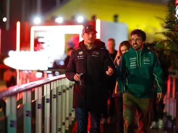 Verstappen y Alonso Verstappen y Alonso