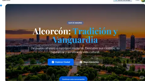 Una de las respuestas interactivas Una de las respuestas interactivas