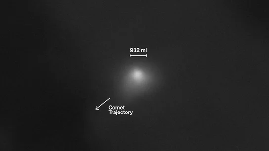 El cometa 3I/ATLAS, observado por la cámara HiRISE del Mars Reconnaissance Orbiter desde unos 18,6 millones de millas de distancia El cometa 3I/ATLAS, observado por la cámara HiRISE del Mars Reconnaissance Orbiter desde unos 18,6 millones de millas de distancia
