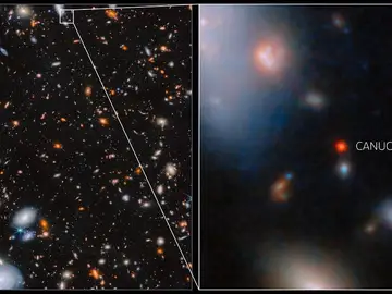 Webb detecta un agujero negro supermasivo en plena expansión en el Universo primitivo Webb detecta un agujero negro supermasivo en plena expansión en el Universo primitivo