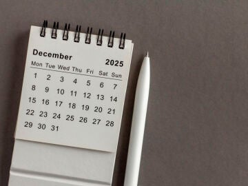 Calendario diciembre 2025