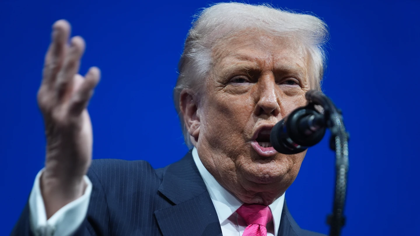 El presidente de Estados Unidos, Donald Trump, durante un acto El presidente de Estados Unidos, Donald Trump, durante un acto