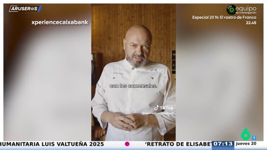 Qu&eacute; no debes hacer si vas a un restaurante con estrella Michelin: el chef Andr&eacute;s Torres te lo explica en este v&iacute;deo