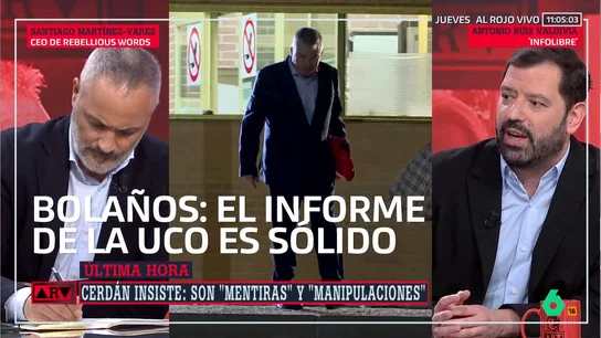Valdivia, tras el informe de la UCO sobre Santos Cerdán: "En el Gobierno creían que era un monje y muchos lo califican ya de psicópata" Valdivia, tras el informe de la UCO sobre Santos Cerdán: "En el Gobierno creían que era un monje y muchos lo califican ya de psicópata"
