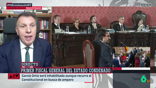 Joaquim Bosch, sobre la condena al fiscal general: "La causa tiene un origen político partidista indudable" Joaquim Bosch, sobre la condena al fiscal general: "La causa tiene un origen político partidista indudable"