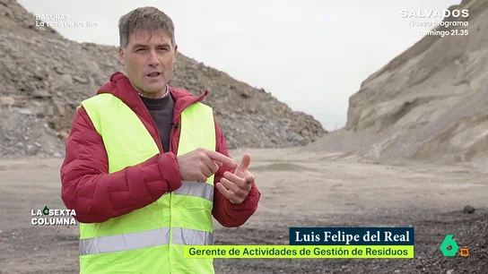 De la escombrera a carreteras y pistas de tenis: así se da una segunda vida a los residuos de la construcción laSexta Columna acompaña a Luis Felipe del Real por su planta en la que convierten escombros en áridos reciclados, un compuesto apto para hacer cemento, carreteras o pistas de tenis y que es "tan bueno o mejor que el natural".