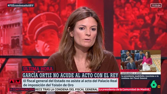 Pilar Gómez, sobre la condena al fiscal general: "Es importante analizar la trayectoria de los magistrados" Pilar Gómez, sobre la condena al fiscal general: "Es importante analizar la trayectoria de los magistrados"