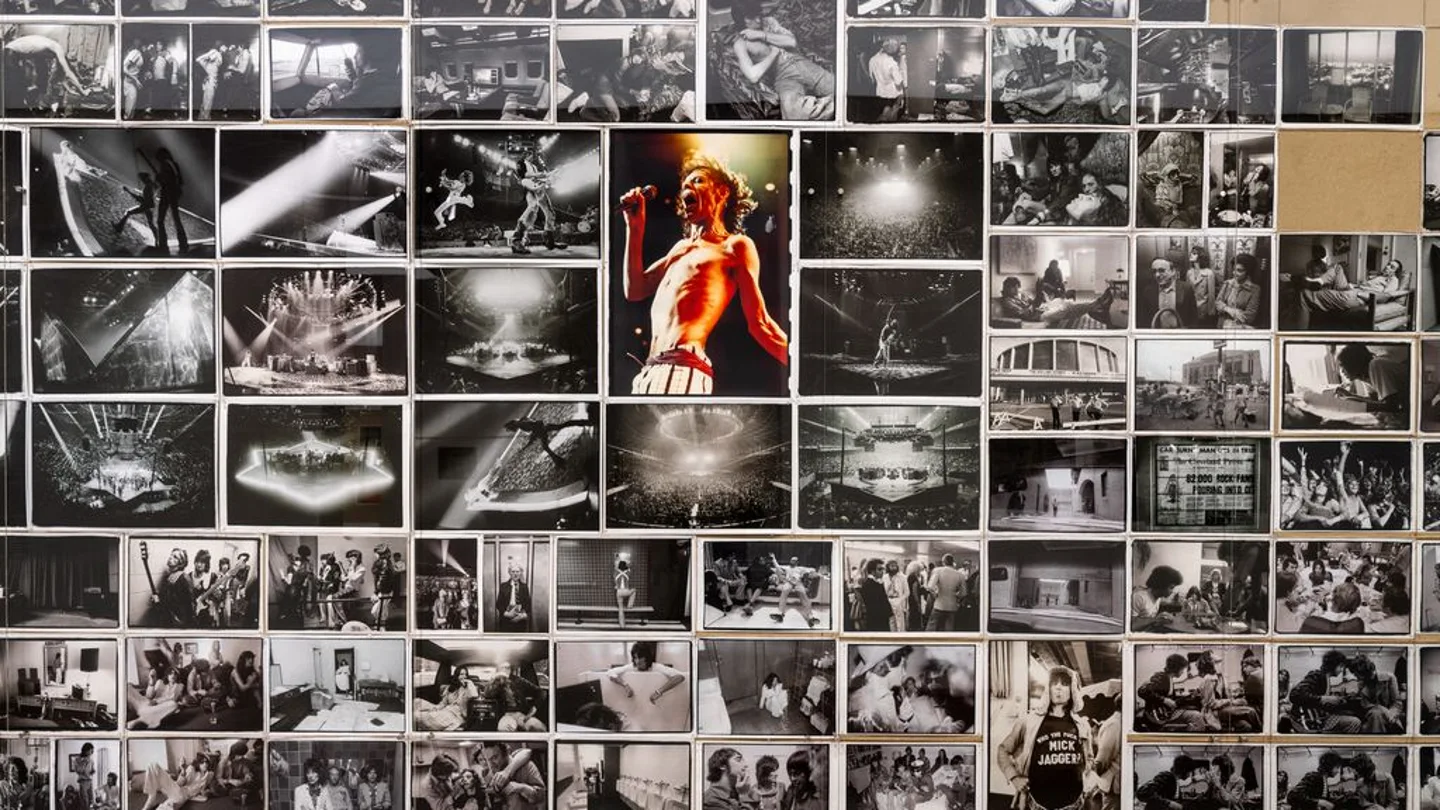 Fotografías de Annie Leibovitz durante su gira con los Rolling en el 75 Fotografías de Annie Leibovitz durante su gira con los Rolling en el 75