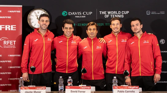 El equipo español de la Copa Davis El equipo español de la Copa Davis