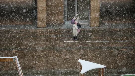 Imagen de archivo. Ola de frío Imagen de archivo. Ola de frío