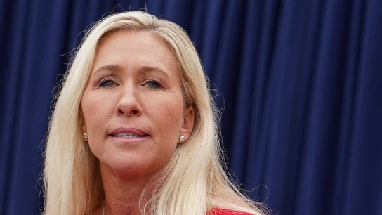 La congresista Marjorie Taylor Greene. La congresista Marjorie Taylor Greene.