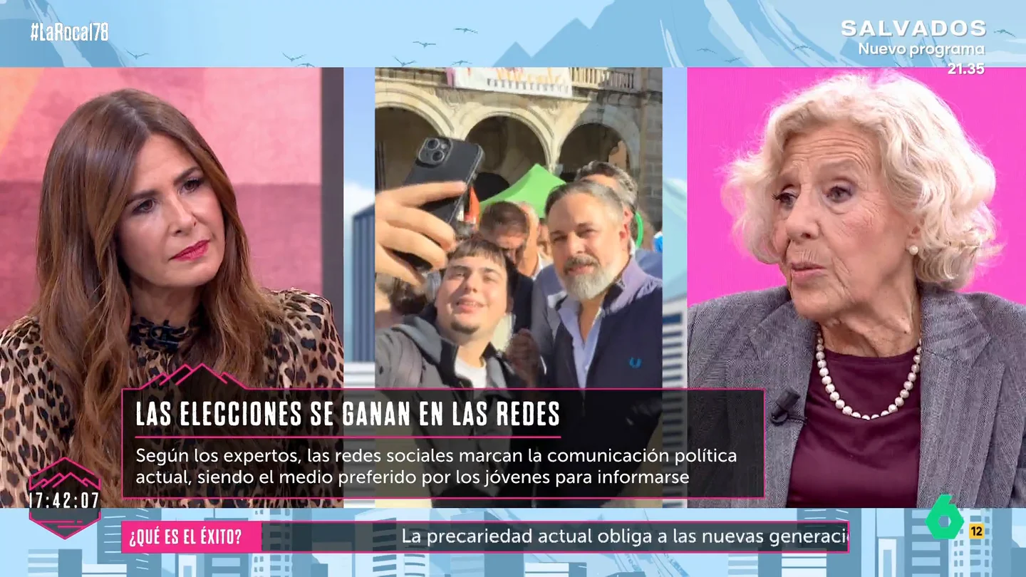 Manuela Carmena, sobre el uso de las redes sociales: "No pueden ser el escondite de lo peor de los seres humanos" Manuela Carmena, sobre el uso de las redes sociales: "No pueden ser el escondite de lo peor de los seres humanos"