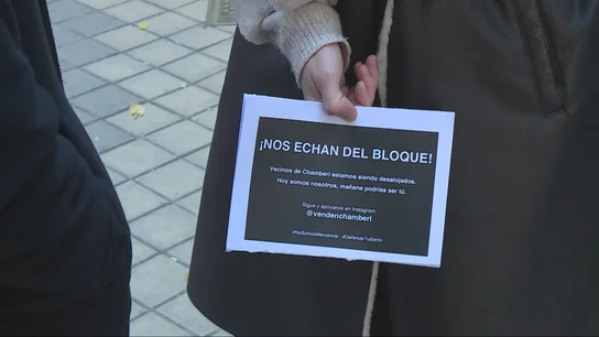 Inquilinos denuncian que un fondo quiere echarles de sus pisos en Chamberí Inquilinos denuncian que un fondo quiere echarles de sus pisos en Chamberí