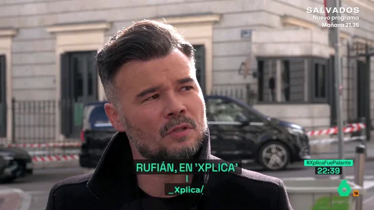 Rufián: "Madrid es una ciudad maravillosa, pero desde la aparición de Vox casi cualquier político de izquierdas se tiene que cuidar" Rufián: "Madrid es una ciudad maravillosa, pero desde la aparición de Vox casi cualquier político de izquierdas se tiene que cuidar"