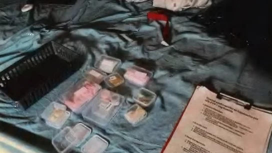 Material intervenido por agentes de los Mossos d'Esquadra Material intervenido por agentes de los Mossos d'Esquadra