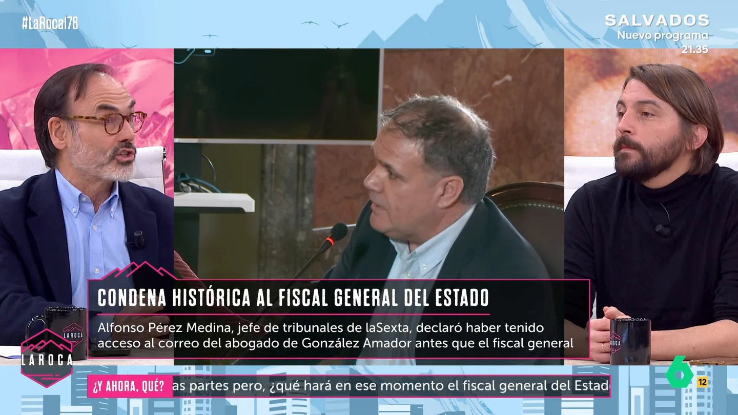 Fernando Garea señala su "preocupación" tras la condena al fiscal general: "Que las fuentes sientan ahora un temor a no darnos esas informaciones" Fernando Garea señala su "preocupación" tras la condena al fiscal general: "Que las fuentes sientan ahora un temor a no darnos esas informaciones"