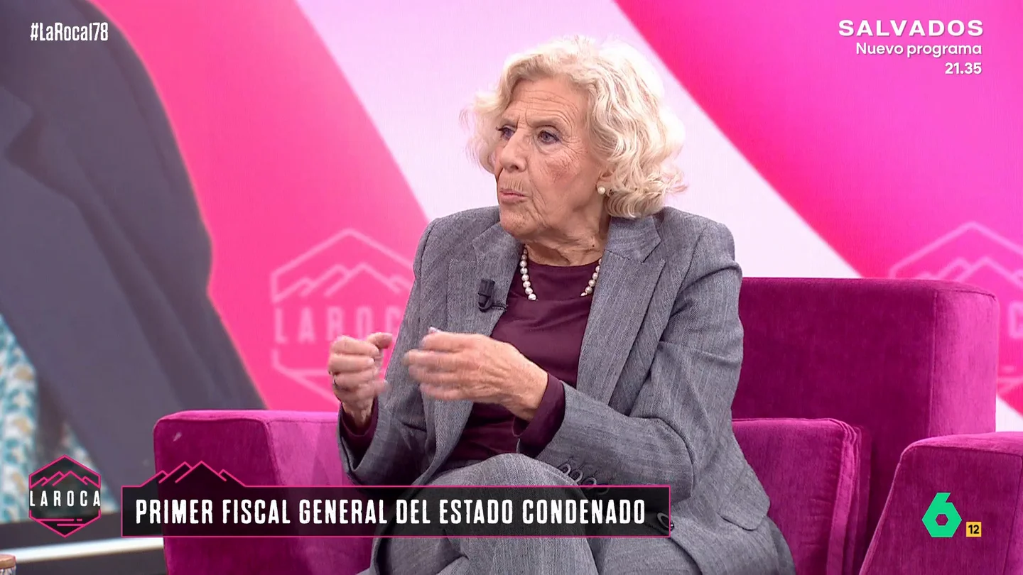 Manuel Carmena ve "injusto" el fallo contra el fiscal general: "Causa mucho daño a nuestra democracia" Manuel Carmena ve "injusto" el fallo contra el fiscal general: "Causa mucho daño a nuestra democracia"