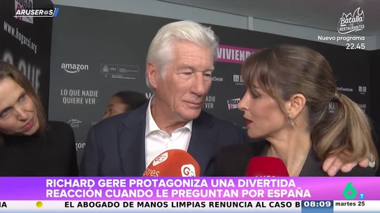 Angie Cárdenas analiza la tensión de Richard Gere y Alejandra Gere en este vídeo: "Es terrible" Angie Cárdenas analiza la tensión de Richard Gere y Alejandra Gere en este vídeo: "Es terrible"