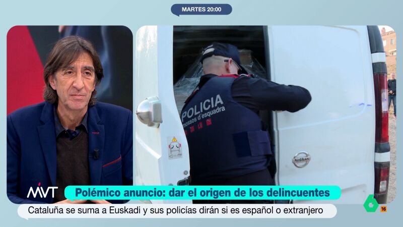 Benjamín Prado, sobre publicar el origen de los delincuentes: "Si me atracan, me da igual que sean de Valladolid o de fuera de España"