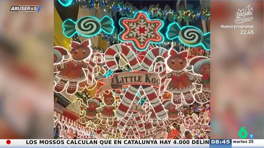 Alfonso Arús alucina con Little Kook, la calle de Atenas más navideña: "Se les ha ido de las manos" Alfonso Arús alucina con Little Kook, la calle de Atenas más navideña: "Se les ha ido de las manos"