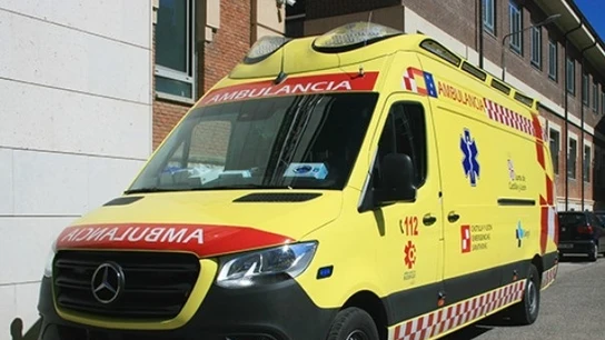 Imagen de una ambulancia de la provincia de Burgos Imagen de una ambulancia de la provincia de Burgos