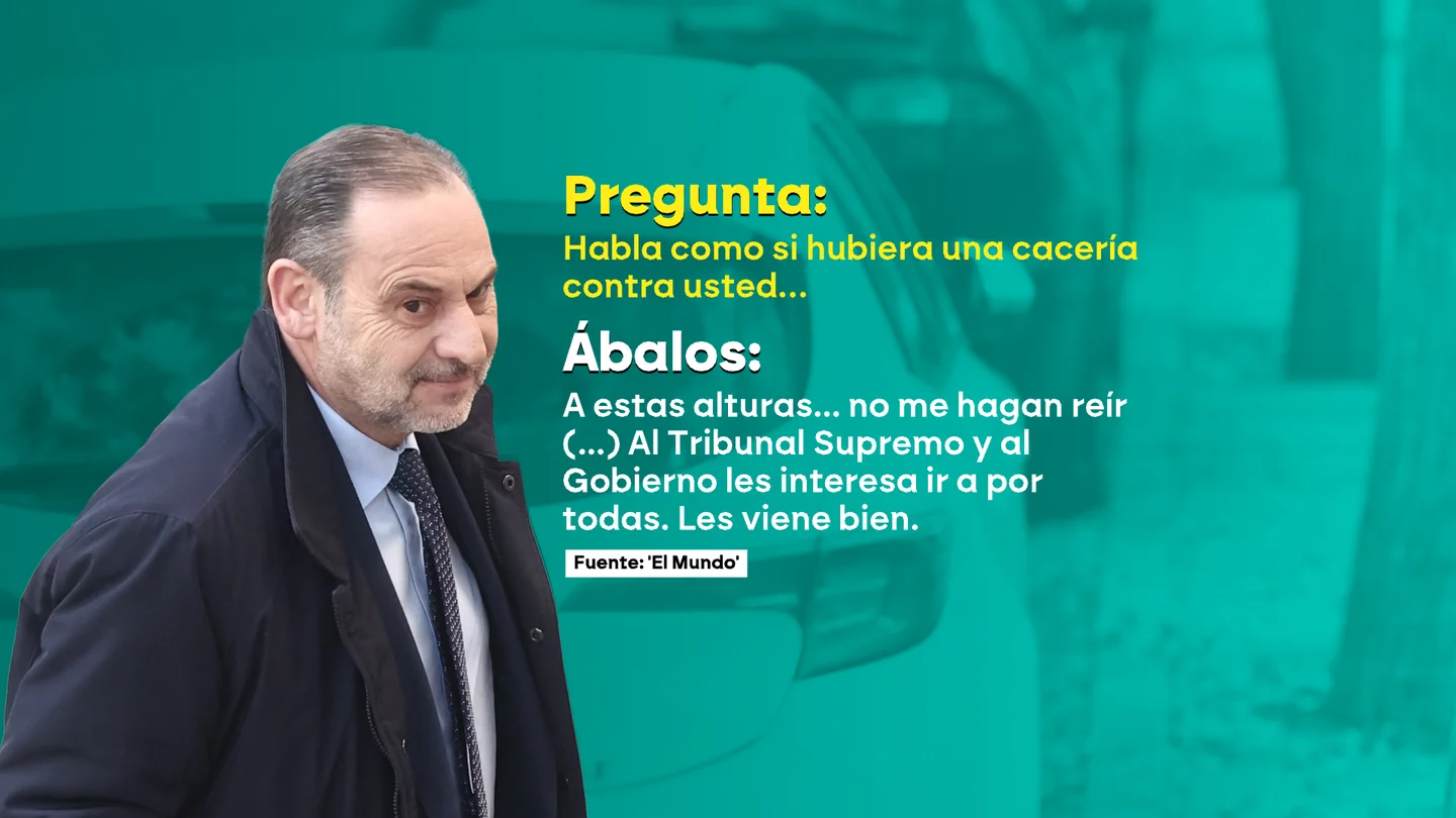Ábalos ataca al Gobierno antes de su entrada en prisión. Ábalos ataca al Gobierno antes de su entrada en prisión.