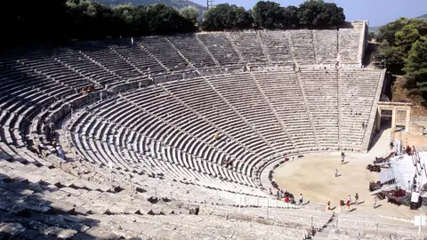 Teatro de Epidauro, en Grecia Teatro de Epidauro, en Grecia